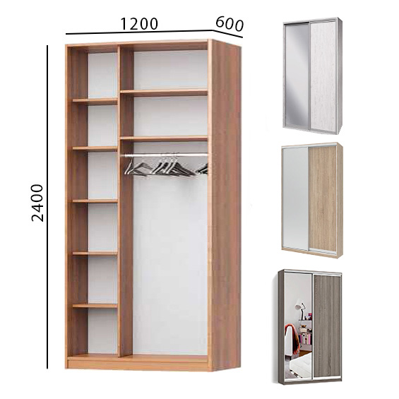 Шафа купе 1200х600х2400 (Mebel Star)